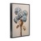 Stupell Industries Vintage Blue Hydrangea Framed Giclee Wall Art Design by Petals Prints Design